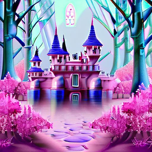 未来的粉色城堡